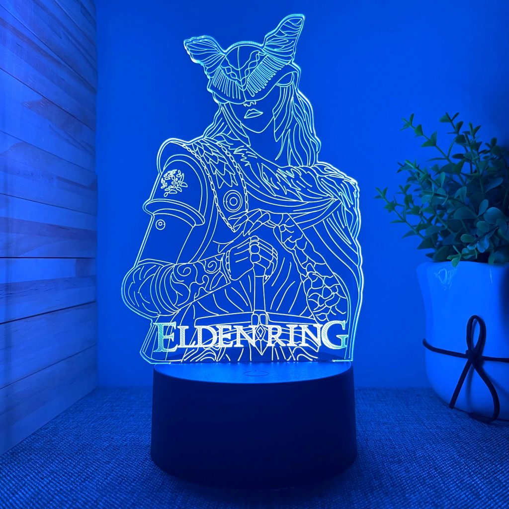 3D Night Light ELDEN RING USB Creative Gift Atmosphere Light Acrylic LED Touch Remote Control 7 - Elden Ring Shop