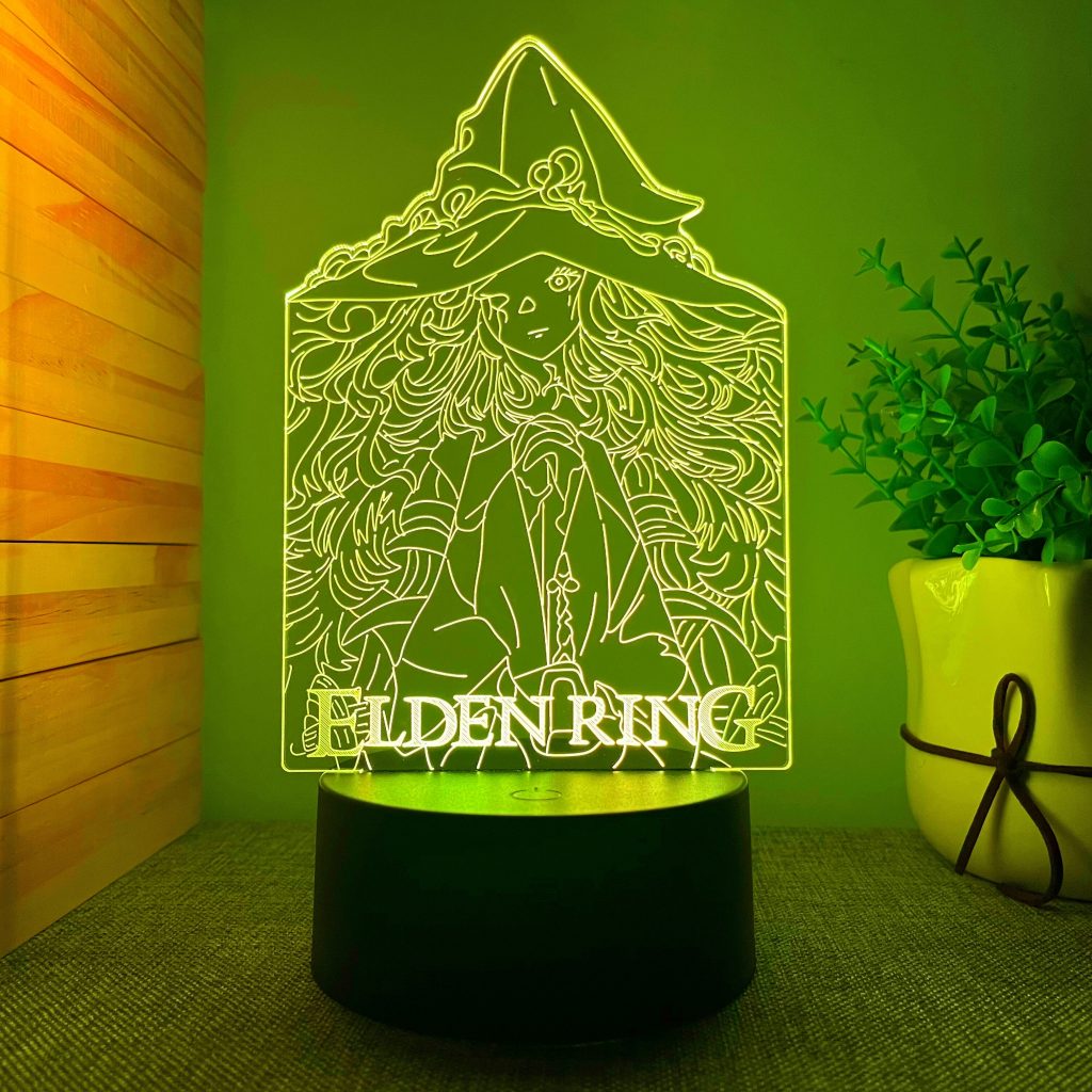 3D Night Light ELDEN RING USB Creative Gift Atmosphere Light Acrylic LED Touch Remote Control 7 3 - Elden Ring Shop