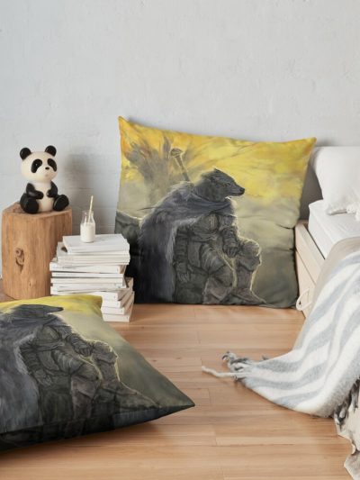 Blaidd Throw Pillow Official Elden Ring Merch