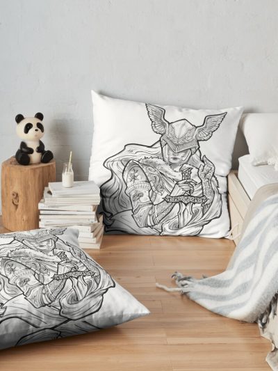 Malenia Throw Pillow Official Elden Ring Merch