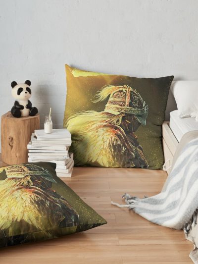 Elden Lord Throw Pillow Official Elden Ring Merch