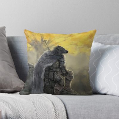 Blaidd Throw Pillow Official Elden Ring Merch