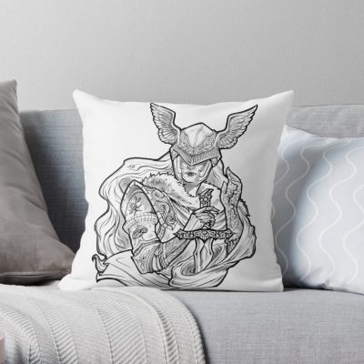 Malenia Throw Pillow Official Elden Ring Merch