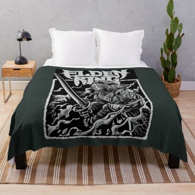 Eldenring Heavymetal Throw Blanket Official Elden Ring Merch