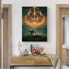 Game Elden Ring DIY Poster Retro Kraft Paper Sticker DIY Room Bar Cafe Room Wall Decor - Elden Ring Shop