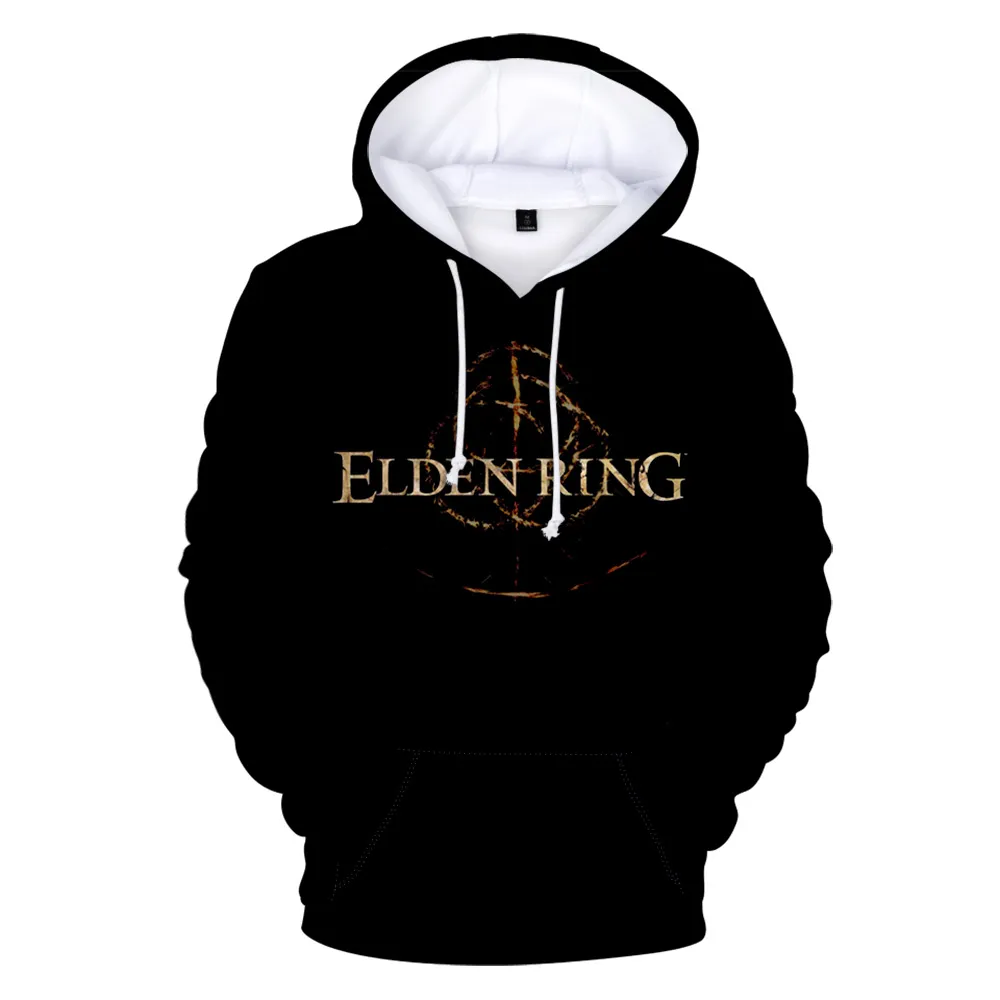 3Elden Ring Hoodie 3D Long Sleeve Women Men Sweatshirt Harajuku Streetwear ARPG Game Streetwear Clothes Plus - Elden Ring Shop