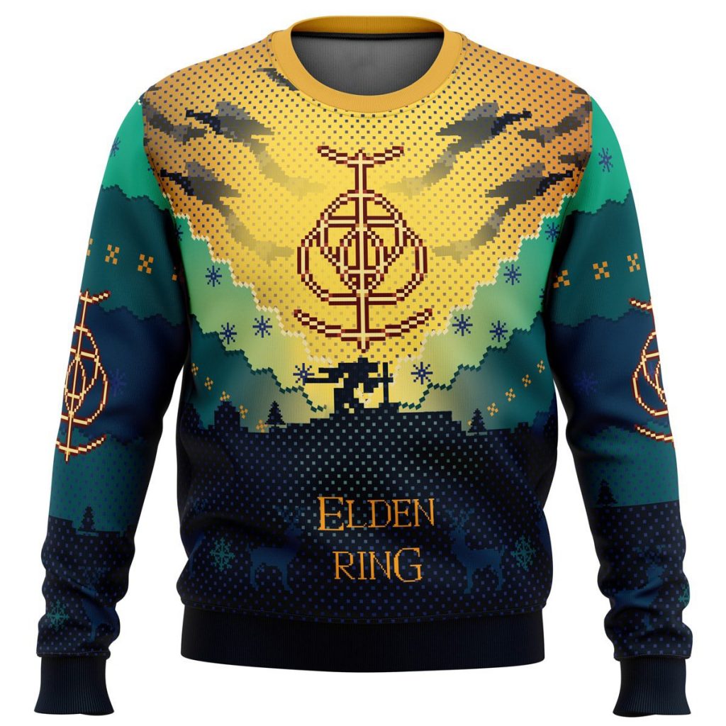 elden ring ugly christmas sweater 7v6yc - Elden Ring Shop